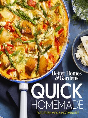 cover image of Better Homes and Gardens Quick Homemade
